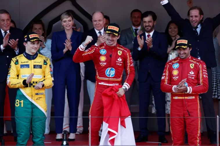 Leclerc acaba com o azar de Mônaco com a vitória dos sonhos em casa na F1